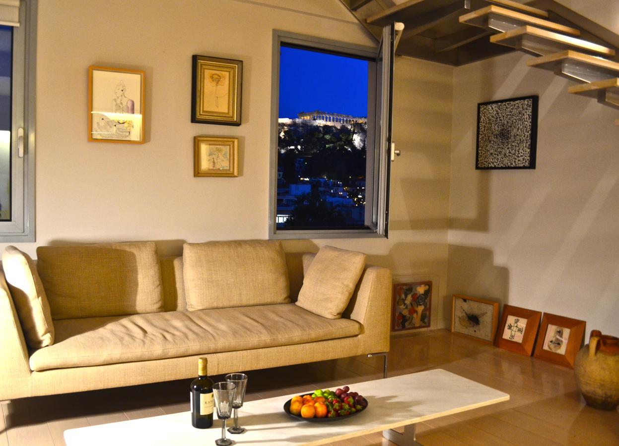 Hidesign Athens Acropolis Luxury Penthouse In Plaka Lägenhet Exteriör bild